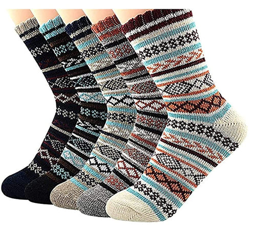 Stay-warm-with-Mamita-women's-vintage-wool-socks