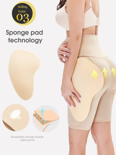 Women Shapewear Butt Lifter Body Shaper Panties High Waist Hip Padded Enhancer  Booty Lifter Tummy Control Panty