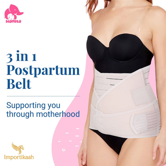 3 in 1 Postpartum Belt - Postpartum Support Recovery Belly for